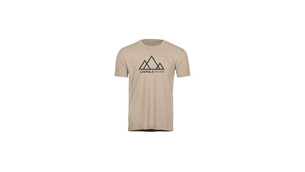 Leupold Trust Is Earned T-Shirts - Men's, Sand, Extra Large, 184168