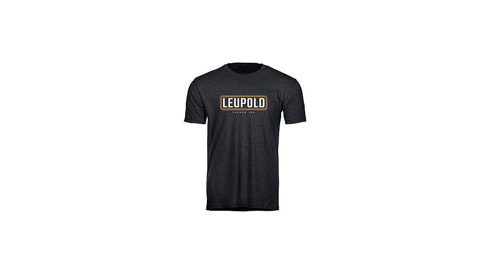 Leupold Retro Stamp T-Shirts - Men's, Charcoal, Extra Large, 184136