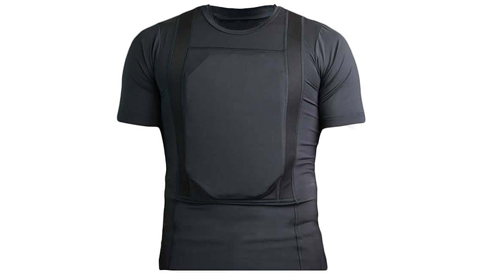 Ace Link Armor Apex Armored T-Shirt, Black, Large, B-CR-TSH-BLK-3-L