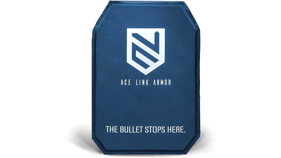 Ace Link Armor Concealed Armor T-Shirt Soft Armor Panel, Blue, 8x12in, A-SAP-3A-0812