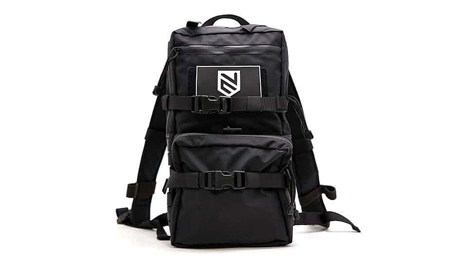 Ace Link Armor Map Pack Molle Backpack, Black, B-TG-MAP-BLK