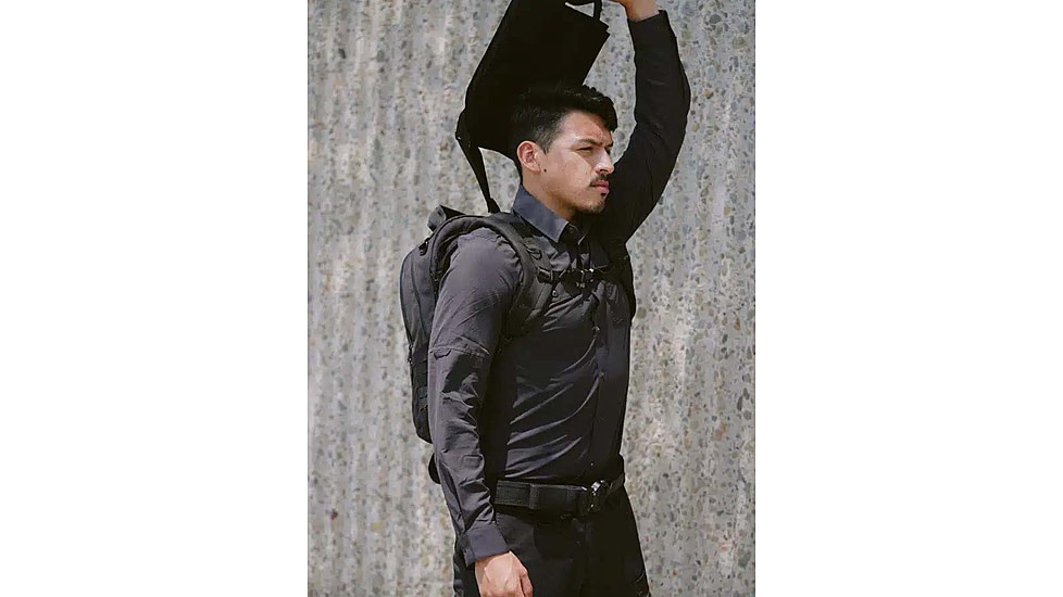 Ace Link Armor Rapid Deploy Backpack, Molle, Black, B-TG-RDB-BLK-ML