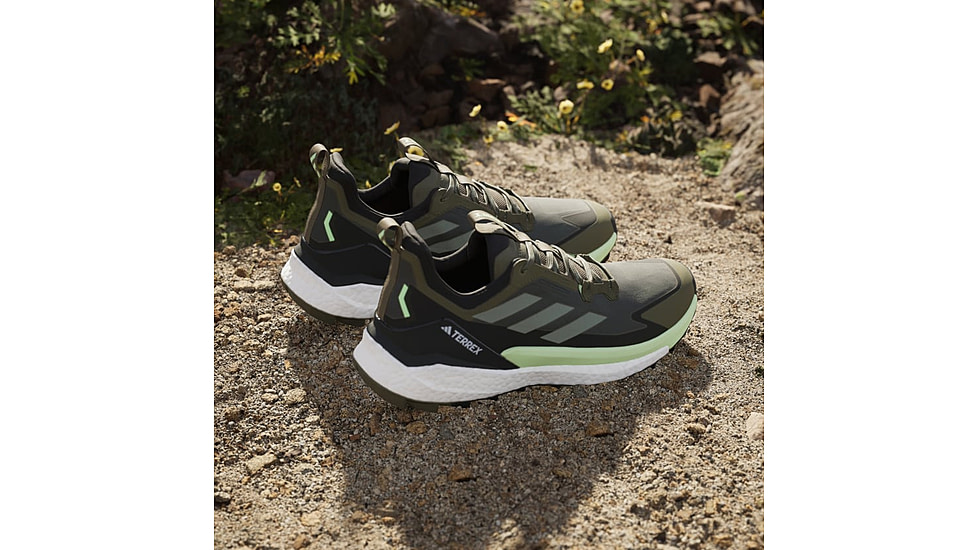 Adidas Terrex Free Hiker 2 Shoes - Mens, Olistr/Silgrn/Cblack, 11.5 US, IE5109-11.5