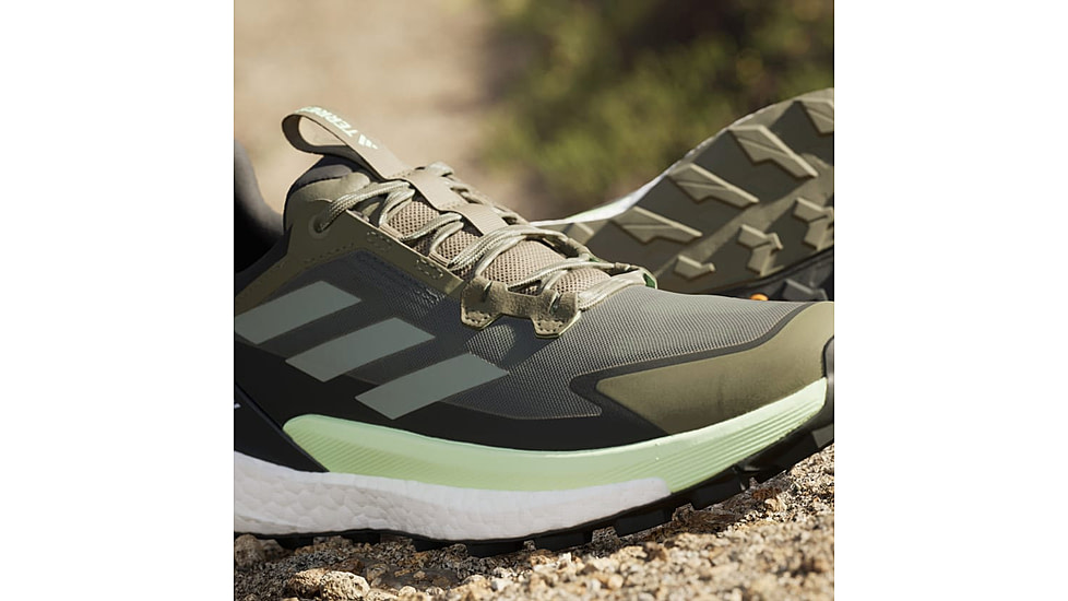 Adidas Terrex Free Hiker 2 Shoes - Mens, Olistr/Silgrn/Cblack, 11.5 US, IE5109-11.5