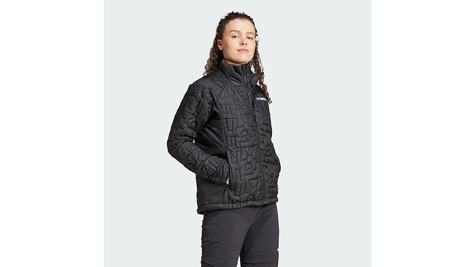 Adidas Terrex IT3223 W XPR LF JKT, Womens, BLACK, M, IT3223-M
