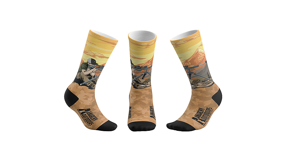 Anarchy Outdoors Tactical Boot Socks - Mens, Sunset RPR, One Size, MTBS-SRPR
