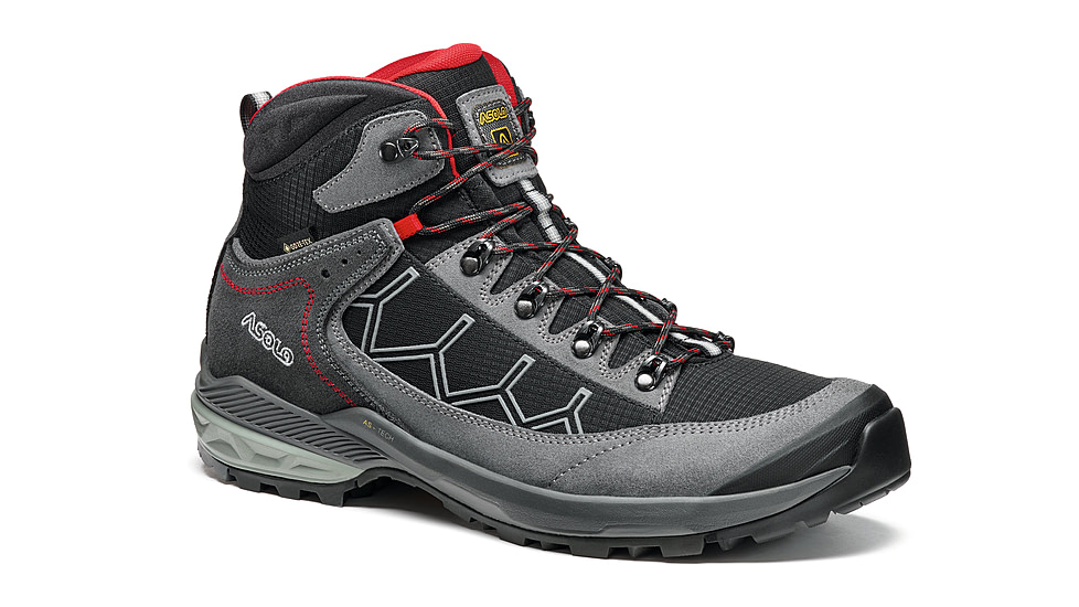 Asolo Falcon Evo Gv Boots - Mens, Grey/Black, 9.0, B40062-A640-090