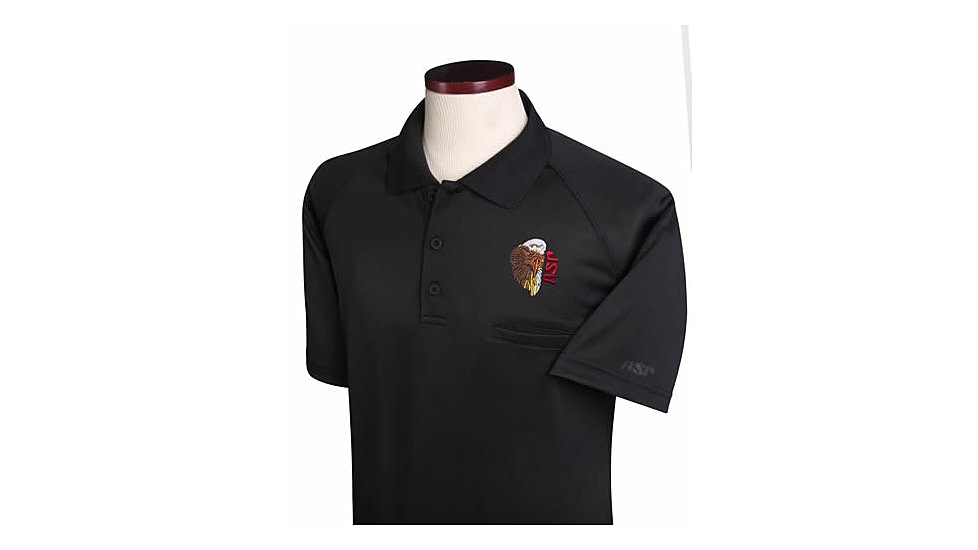 ASP Tactical Training Embroidered Eagle Certified Shirt, Black S