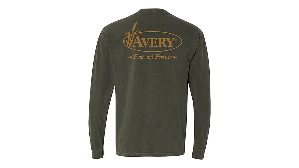 Avery Outdoors Avery Signature Long Sleeve Tee - Men's, Hemp, Large 43222