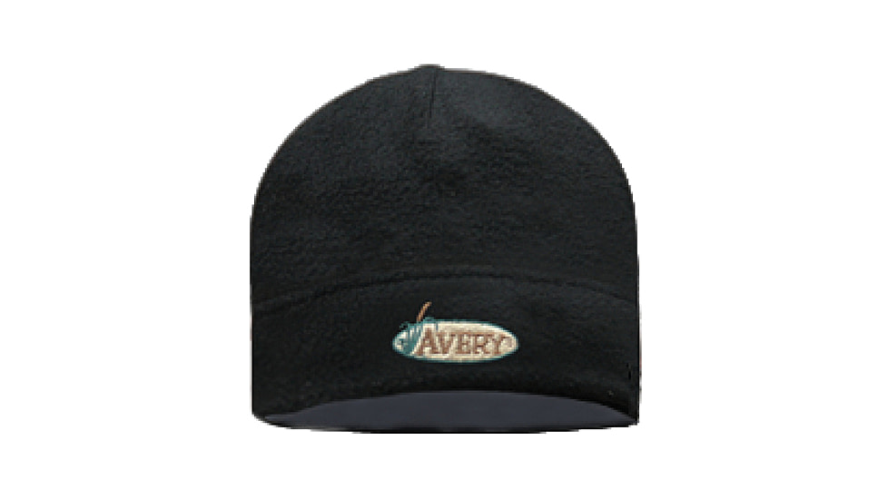 Avery Outdoors Fleece Skull Cap,Black 48100