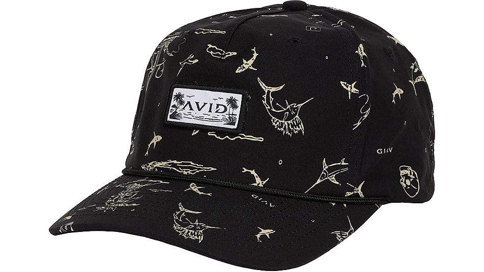 AVID Sportswear Charter Hat - Mens, Black Sail, One Size, MH12343BLSOS