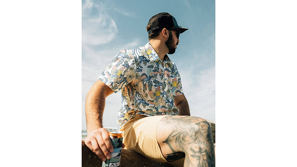 AVID Sportswear Palapa Shirt - Mens, Islamorada White, Extra Large, MV12400IMWXL