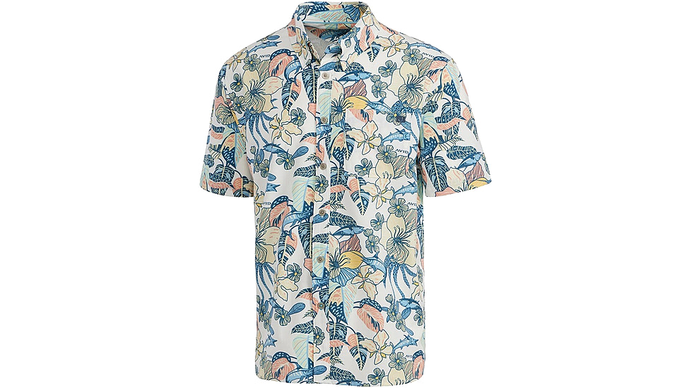 AVID Sportswear Palapa Shirt - Mens, Islamorada White, Extra Large, MV12400IMWXL