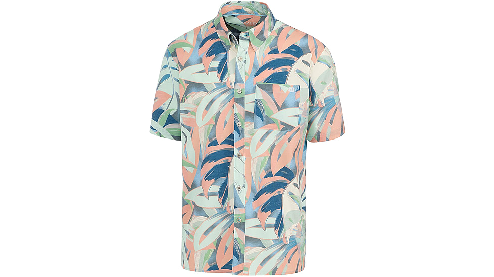 AVID Sportswear Palapa Shirt - Mens, Sanibel Blue, Extra Large, MV12400SNUXL