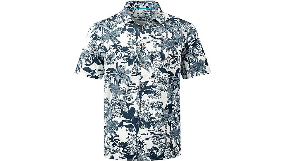 AVID Sportswear Palapa Shirt - Mens, White, 2XL, MV12400WHT2X