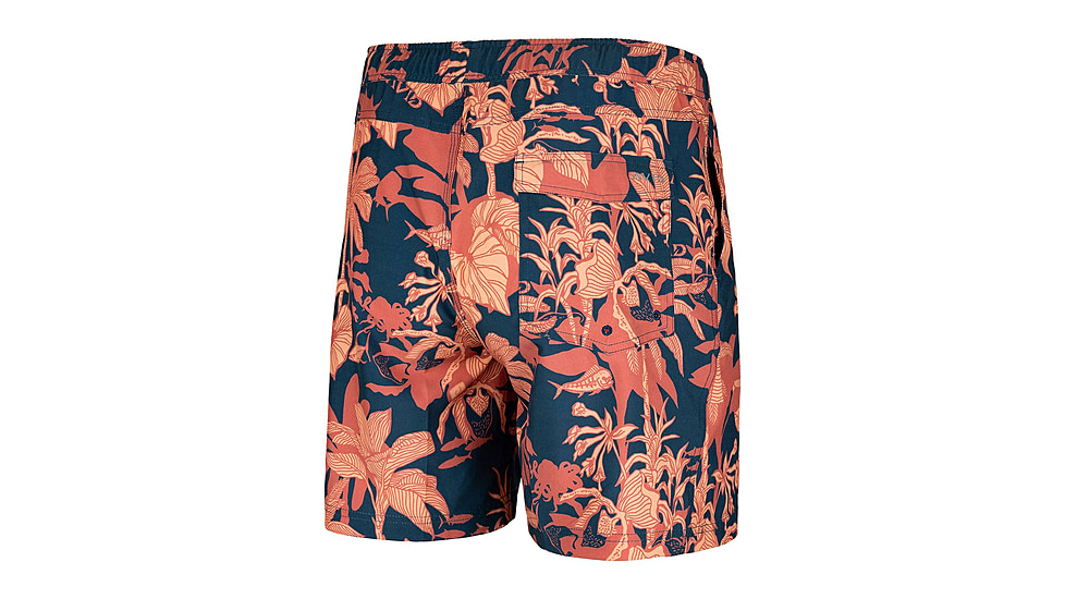AVID Sportswear Tortuga Volley Shorts - Mens, Brick, Small/Medium, MS12400BRKSM