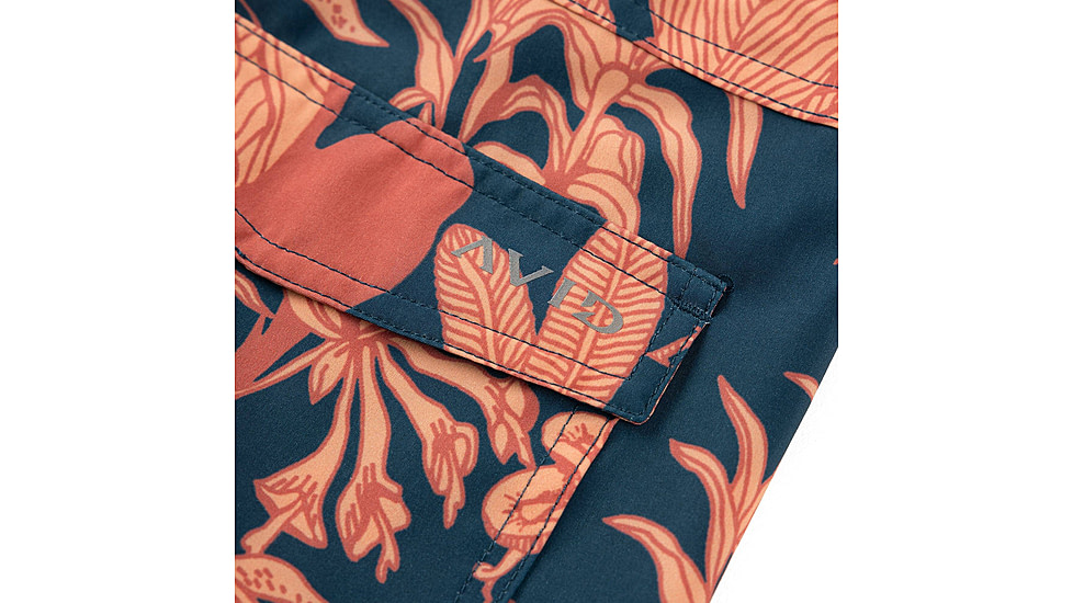 AVID Sportswear Tortuga Volley Shorts - Mens, Brick, Small/Medium, MS12400BRKSM