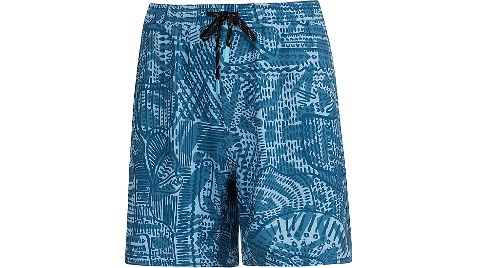 AVID Sportswear Tortuga Volley Shorts - Mens, Clearwater Abyss, Small/Medium, MS12400CWASM