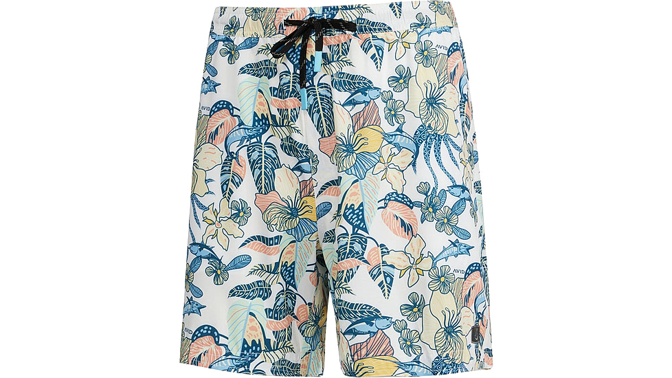 AVID Sportswear Tortuga Volley Shorts - Mens, Islamorada White, Medium, MS12400IMWMD