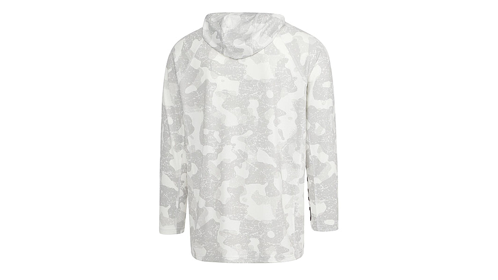 AVID Sportswear Youth Camo Airmesh Hoodie - Boys, Shelter White, Large, YK12406SHWLG
