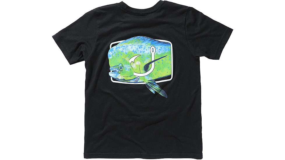 AVID Sportswear Youth Mahi Hook T-Shirt - Boys, Black, Extra Large, YT12401BLKXL