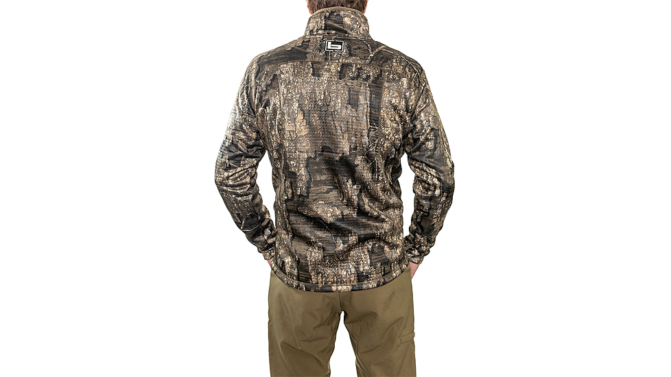 Banded 1/4 Zip Mid Layer Fleece Pullover - Mens, Timber, 2XL, B1010031-TM-2XL