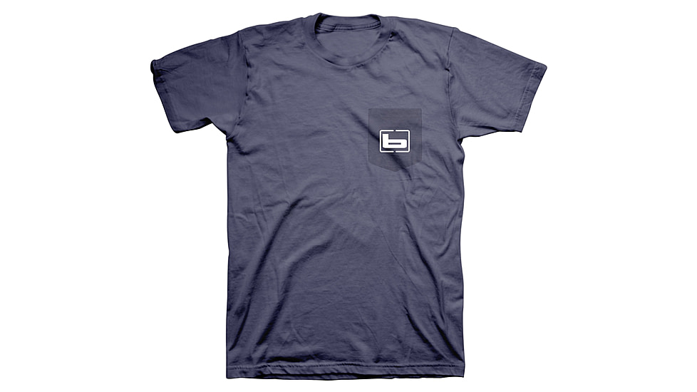 Banded Signature Short Sleeve Tee Classic Fit - Men's, Blue Lake, Small B06948