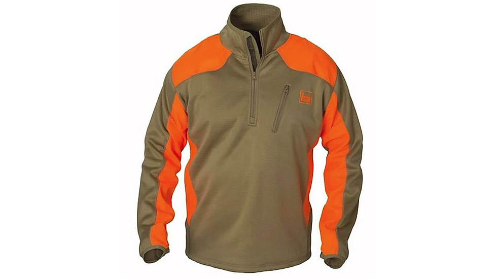 Banded Softshell Pullover - Mens, Blaze Orange, 2XL, B1010022-BLZ-2XL