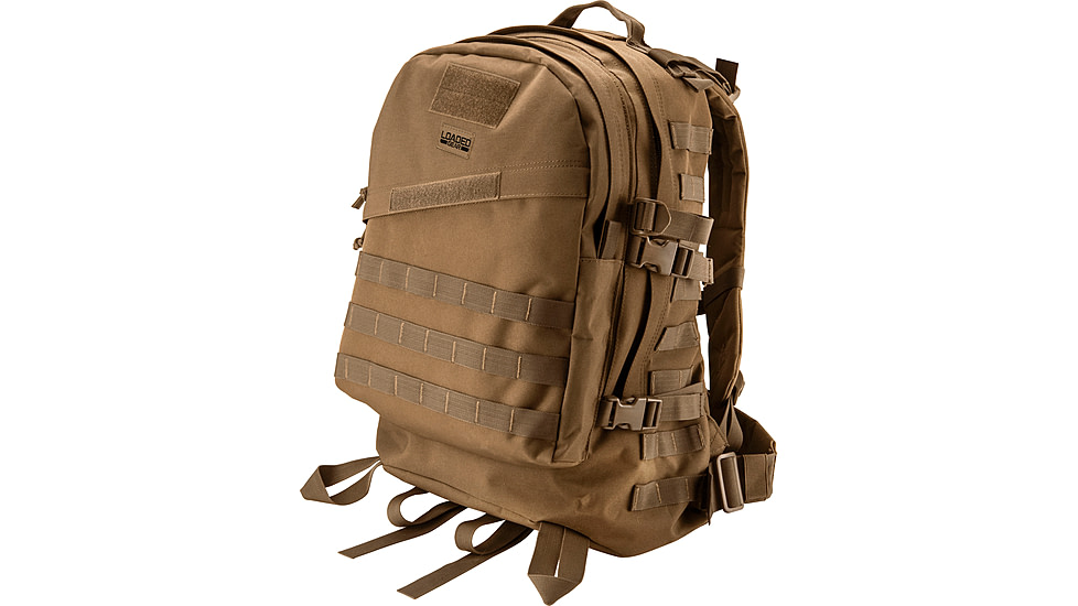 Loaded Gear GX-200 Loaded Gear Tactical Backpack,13.75x7x19.3in,Dark Earth BI12342