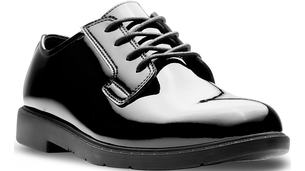 Belleville Quarter Cut Uniform Dress Oxford Shoes - Mens, Black, 7.5 US/Regular, BV202 075R