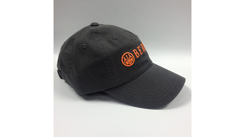 Cotton Twill Hat, Charcoal Grey