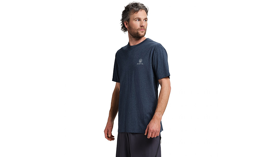 Beretta HorizonT-Shirt - Men's, Short Sleeve, Navy Heather, 3XL, TS224T1890051YXXXL