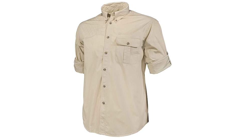 Beretta Tm Roll Up Shirt, Stone - LU222T15340008L
