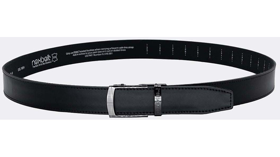 Bianchi 24551 B13 EDC NextBelt Black Leather 1.50 Buckle Closure