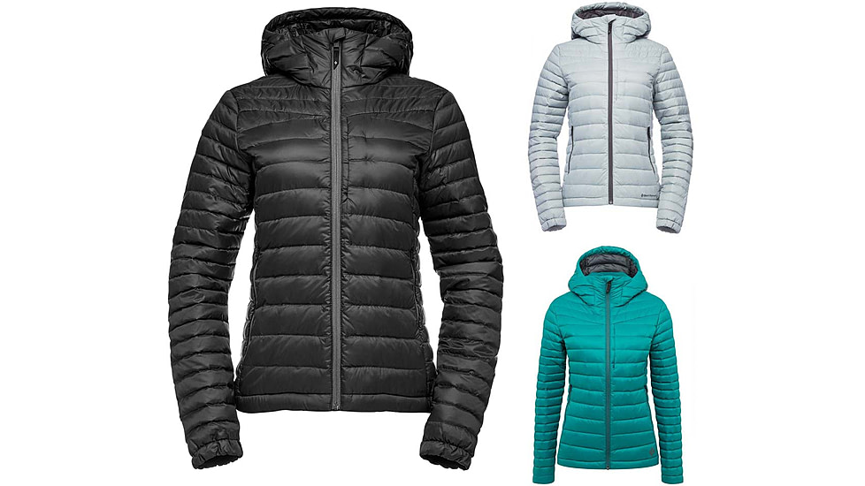 Black Diamond Access Down Hoody - Women's, Black, Limestone, Sea Pine