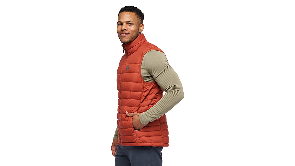 Black Diamond Access Down Vest - Mens, Burnt Sienna, Small, AP7440966044SML1