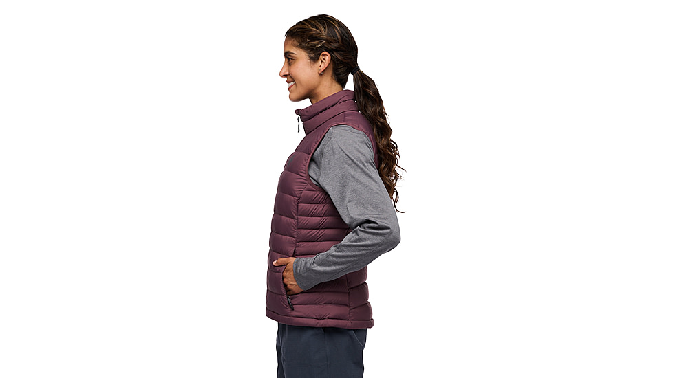 Black Diamond Access Down Vest - Womens, Fig, Extra Large, AP7440996052XLG1
