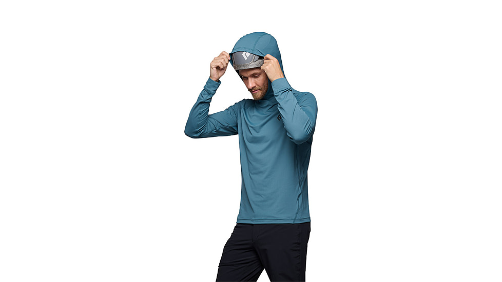 Black Diamond Alpenglow Hoody - Mens, Creek Blue, Extra Large, AP7520204064XLG1