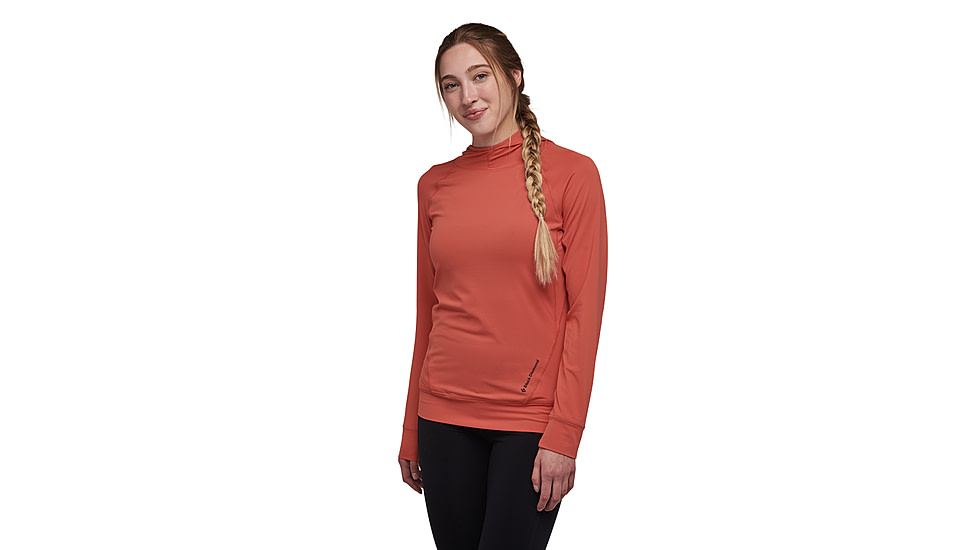 Black Diamond Alpenglow Hoody - Womens, Baja Sunrise, Extra Small, AP7520806028XSM1