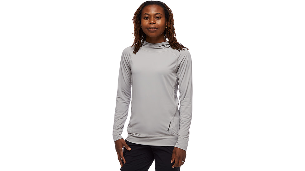 Black Diamond Alpenglow Hoody - Womens, Pewter, Extra Small, AP7520801016XSM1