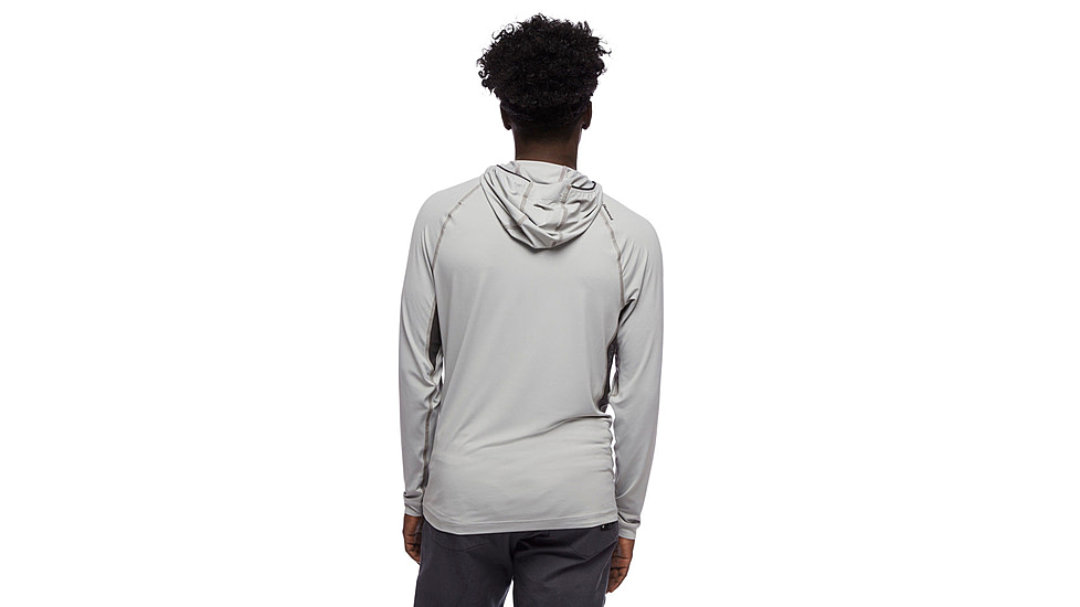 Black Diamond Alpenglow Pro Hoody - Mens, Pewter, Small, AP7520931016SML1