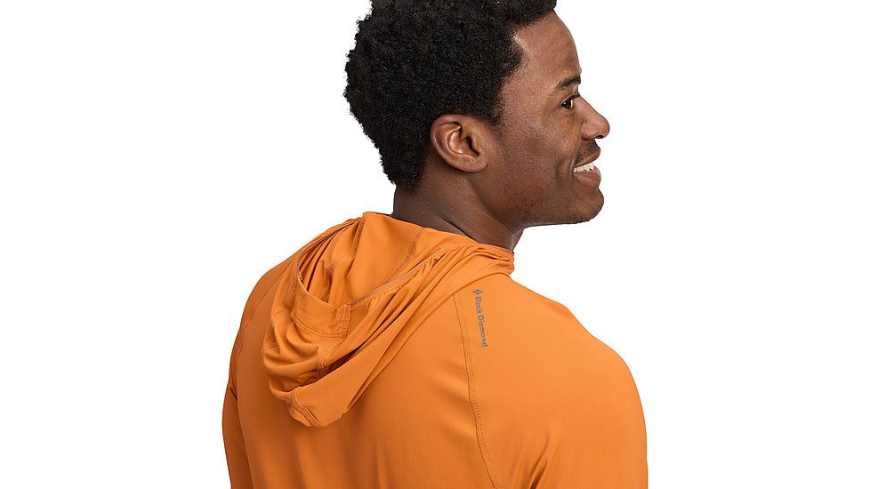 Black Diamond Alpenglow Pro Hoody - Mens, Saffron, Extra Large, AP7520938012XLG1