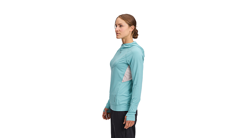 Black Diamond Alpenglow Pro Hoody - Womens, Glacier, Large, AP7520944072LRG1