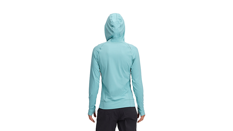 Black Diamond Alpenglow Pro Hoody - Womens, Glacier, Large, AP7520944072LRG1
