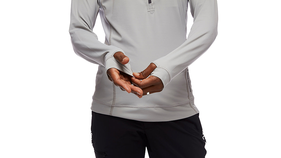 Black Diamond Alpenglow Pro Hoody - Womens, Pewter, Medium, AP7520941016MED1