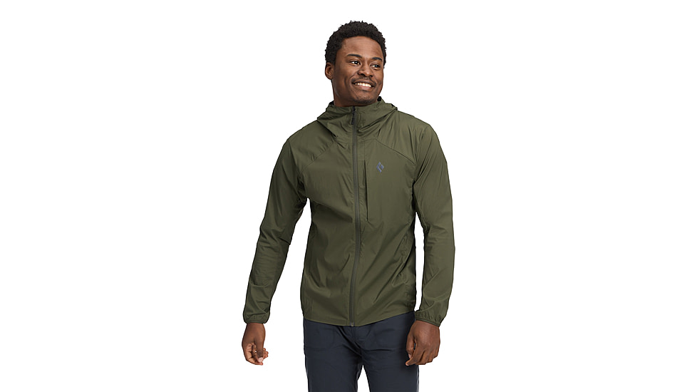 Black Diamond Alpine Start Hoody - Mens, Dark Moss, Extra Large, AP7420153004XLG1