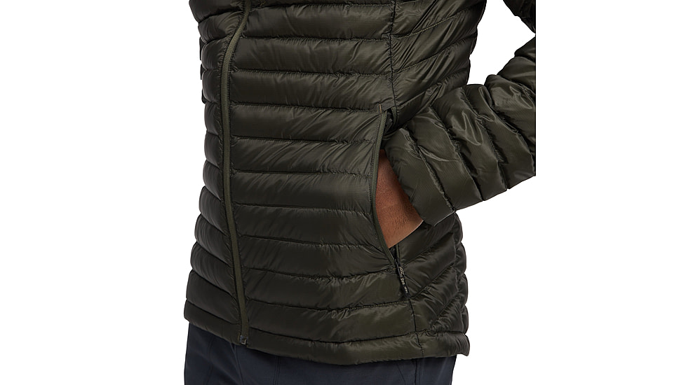 Black Diamond Approach Down 1.0 Hoody - Mens, Dark Moss, Medium, AP7440923004MED1