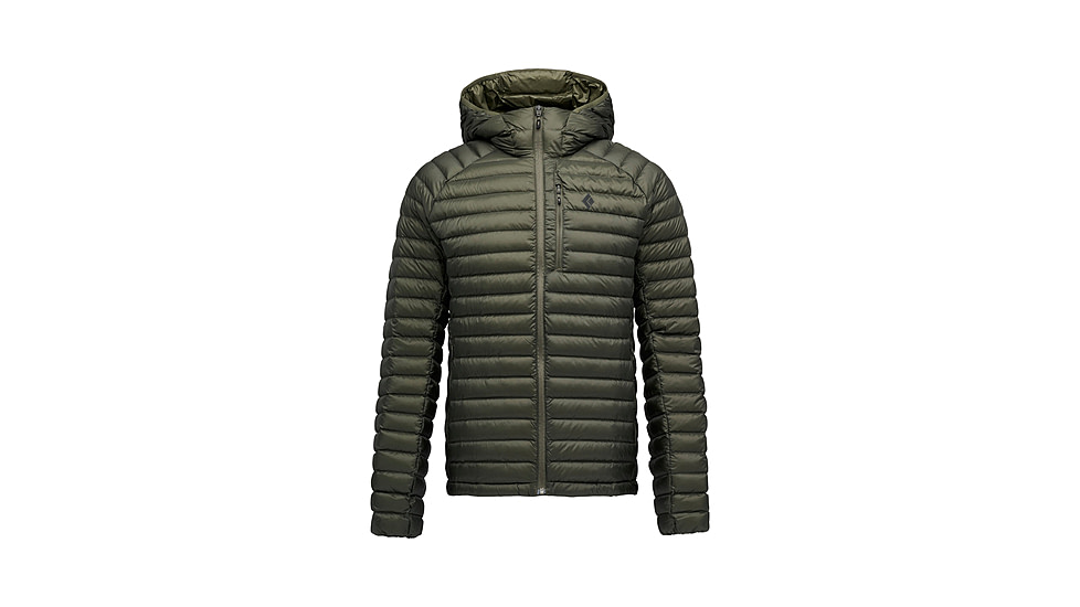 Black Diamond Approach Down 1.0 Hoody - Mens, Dark Moss, Medium, AP7440923004MED1