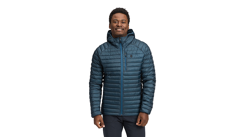 Black Diamond Approach Down 1.0 Hoody - Mens, Midnight Blue, Medium, AP7440924034MED1