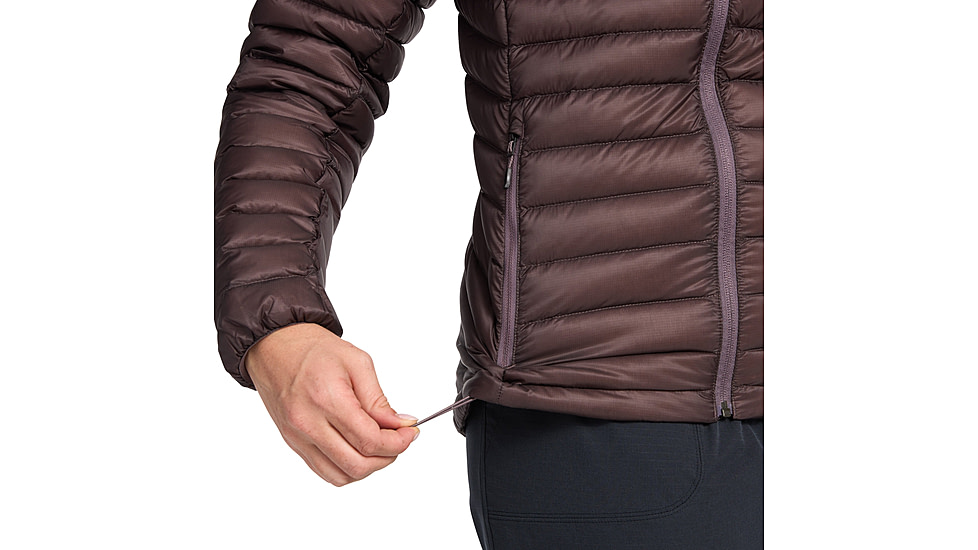 Black Diamond Approach Down 1.0 Hoody - Womens, Dark Mauve, Large, AP7440936048LRG1